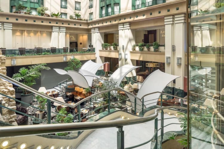 Views of atrium